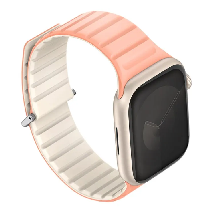 Ремешок Uniq Revix EVO для Apple Watch 42/41/40mm, розовый/бежевый
