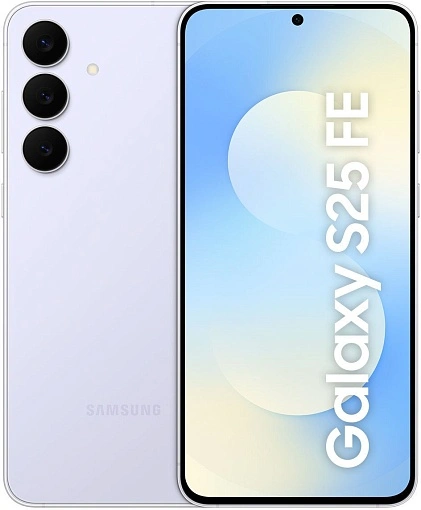 Смартфон Samsung Galaxy S25 FE 8/128 ГБ, голубой (Icyblue)