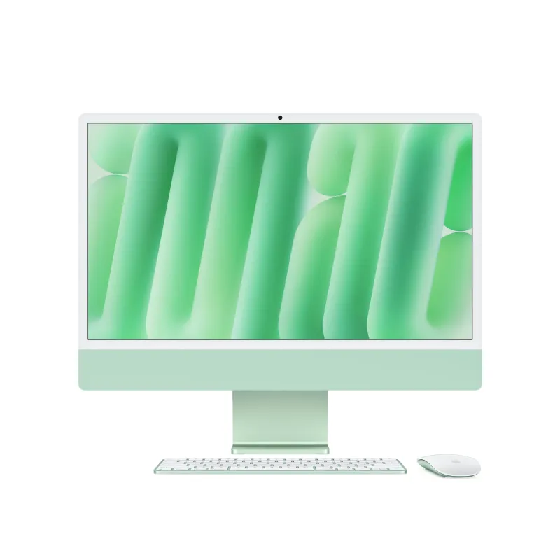 Моноблок Apple iMac 24" Retina 4,5K, M4 (10C CPU, 10C GPU, 2024), 16 ГБ, 512 ГБ SSD, зеленый